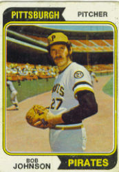 1974 Topps Baseball Cards      269     Bob Johnson